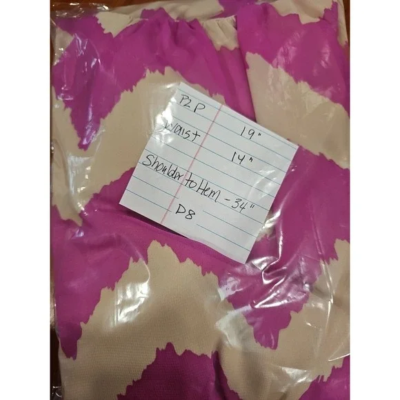 Lily-Rose Womens medium dress Pink/ White - Picture 7 of 7